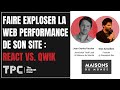 Faire exploser la web performance de son site  react vs qwik