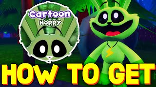 HOW TO GET CARTOON HOPPY *SHOWCASE* in POPPY PLAYTIME CHAPTER 3 SMILING CRITTERS RP! ROBLOX