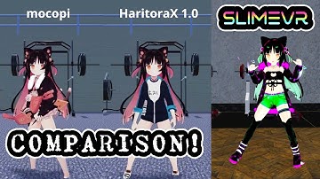 SlimeVR vs. Mocopi vs. HaritoraX 1.0: FBT Comparison! [6 SlimeVR Trackers]