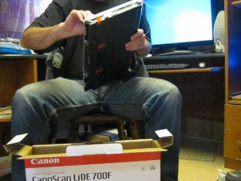 Canon Canoscan LiDE 700F Unboxing