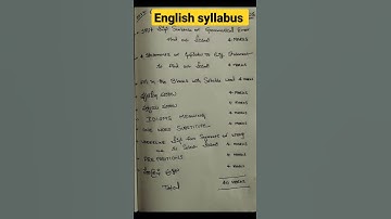 ap court exams English syllabus ||
