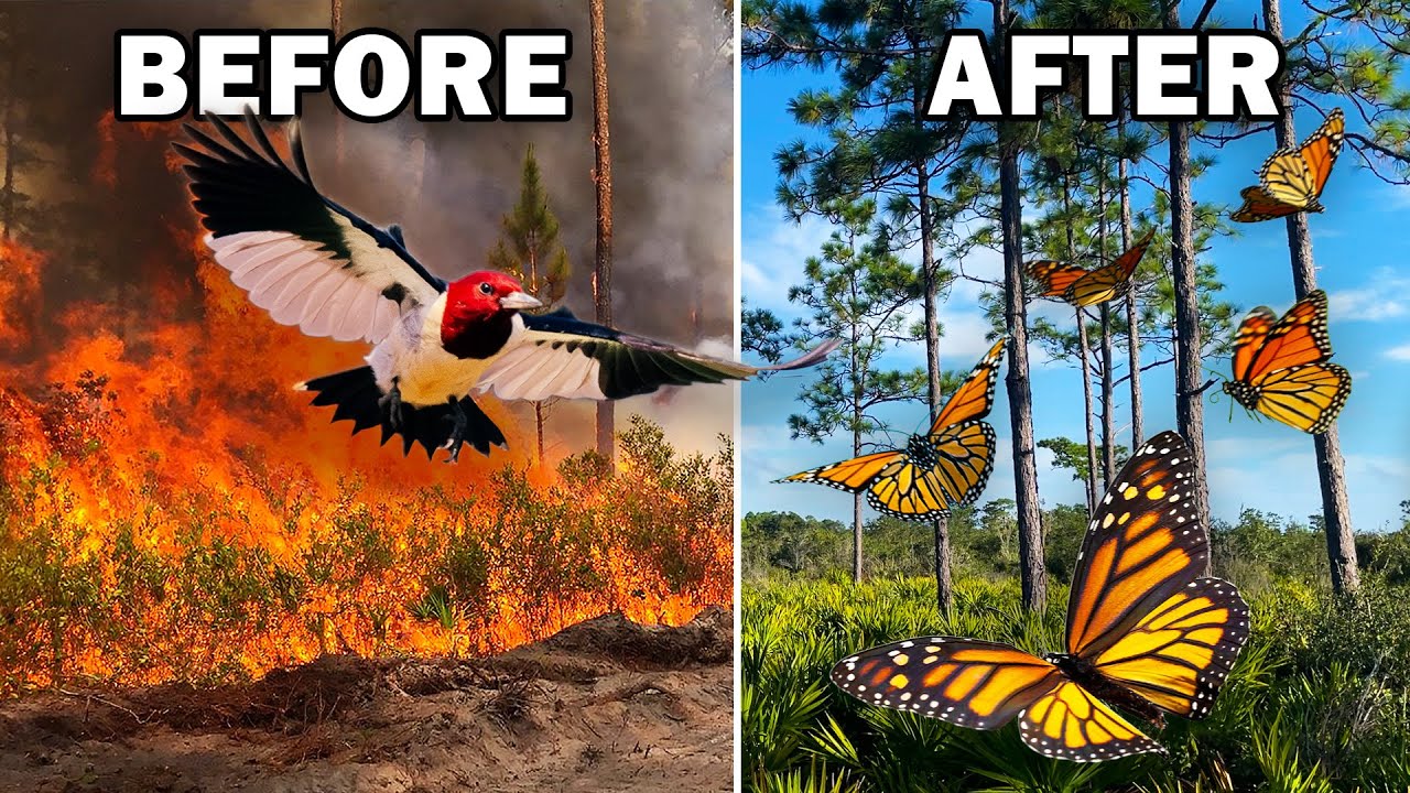 Этот лес сгорел. Какие животные здесь еще живут? (при участии @JpCharisma)