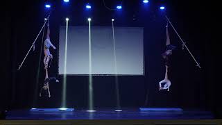 Инь Янь Воздушная гимнастика - первое выступление на Бамбуке
