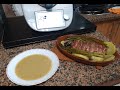 Sopita de la abuela y pollo relleno en Thermomix