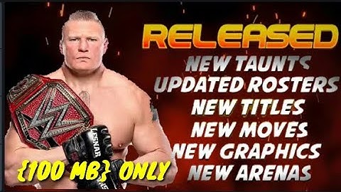 Released!Wr3d New Mod 2k20 By MNM CLUB for Android Devices|Link in Description!