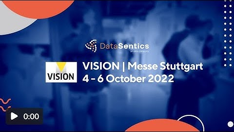 Quality Inspector Demo: DataSentics at Stuttgart Messe Vision 2022
