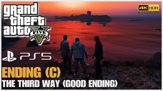 GTA 5 PS5 - Death Wish | Ending C - The Third Way (Final Mission) [Good Ending] 4K HDR
