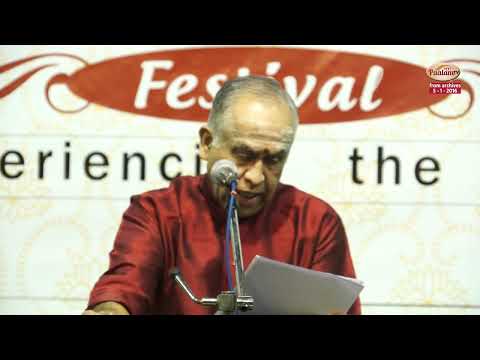 ANUBHAV FESTIVAL - Lecture Demonstration by Dr.Trichy Sankaran – on Laya Anubhavam