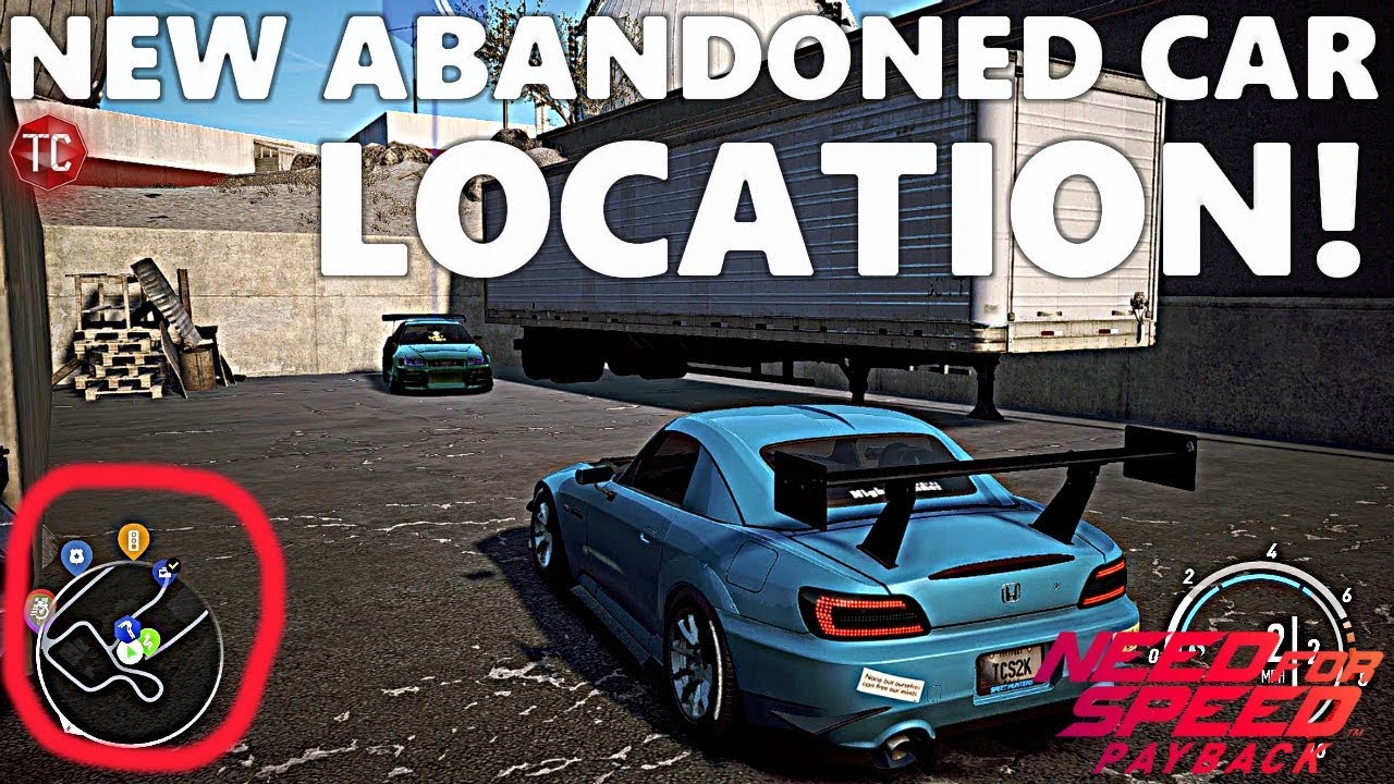 abandoned car need speed payback