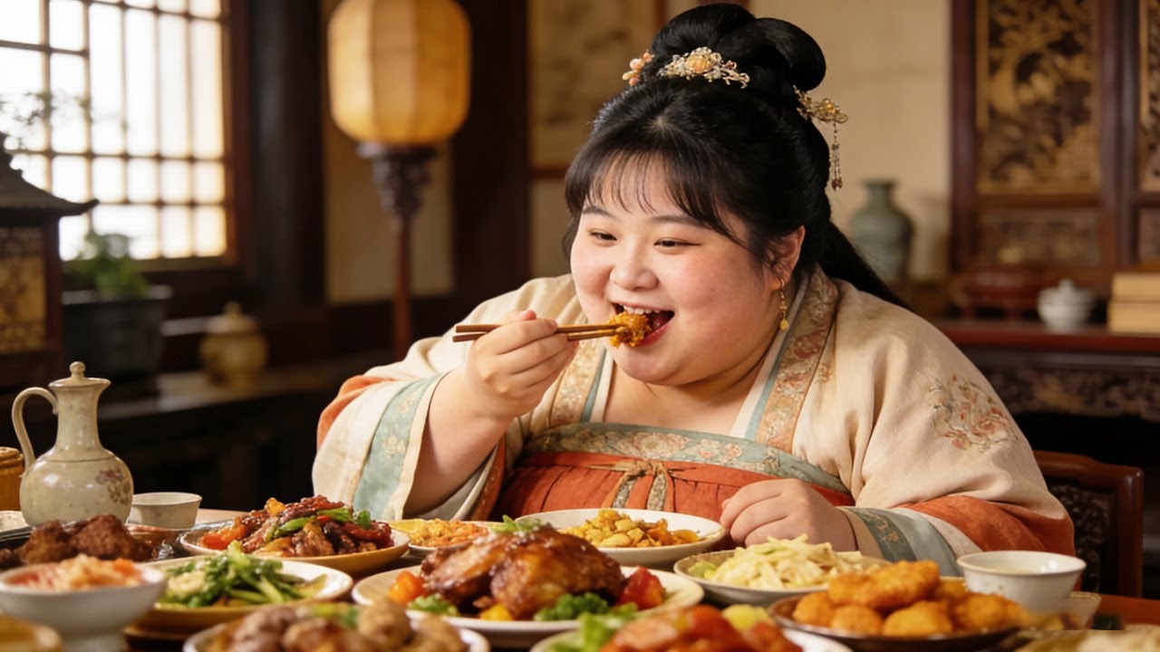 【Movie】Skinny Anorexic Guy Eats With a Chubby Girl—He’s Cured After Just One Meal!