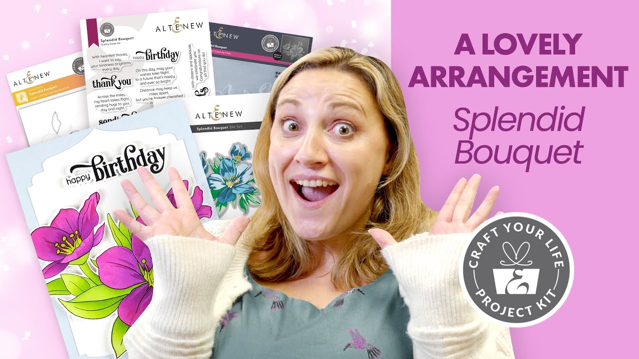 Craft Your Life Project Kit: Splendid Bouquet