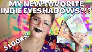 REVIEW & 5 LOOKS: ODENS EYE LEGENDARY DIVERSA COLLECTION // 3 NEW CREATOR COLLAB EYESHADOW PALETTES
