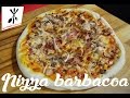 Pizza barbacoa casera