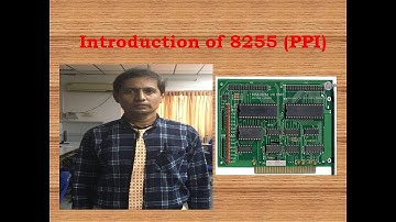 Introduction of 8255 (PPI)