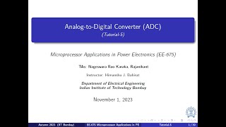 ADC configuration, Assembly programming, TMS320 F28379D Tutorial, LAUNCHXL- F28379D LaunchPad