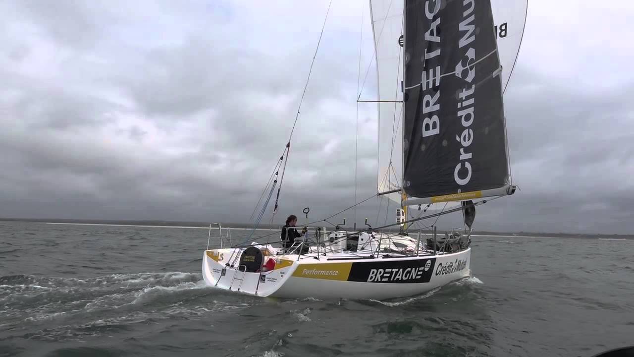 Corentin vainqueur de la Solo Concarneau