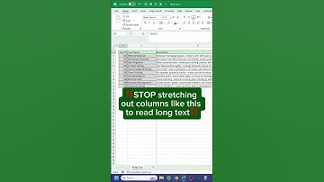 How to Wrap Text in Excel ‼️