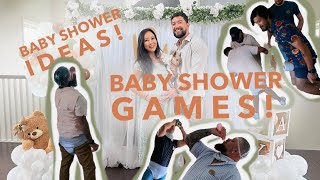 Fun Baby Shower!! Tournament of Champions! Baby Shower Games! [Teddy Bear Themed Baby Shower Ideas]