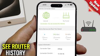 How To See Router History On iPhone (ANY Router)