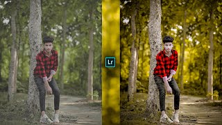 Lightroom Yellow Tone Photo Editing | Lightroom Photo Editing | Lightroom Background Colour Change