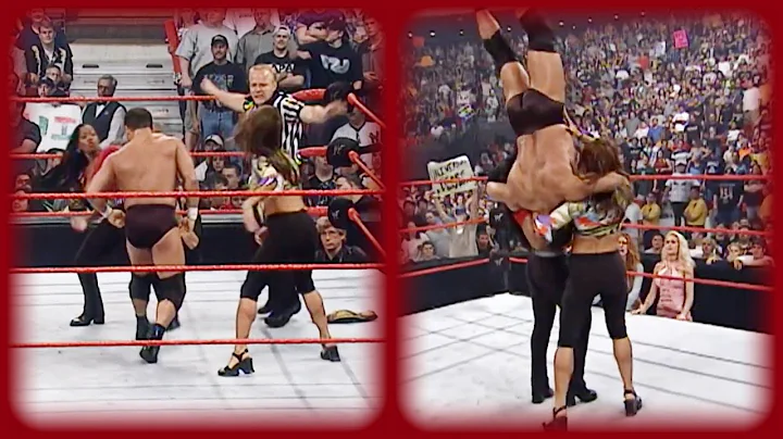 Jacqueline & Ivory attack WWF Light Heavyweight Ch...