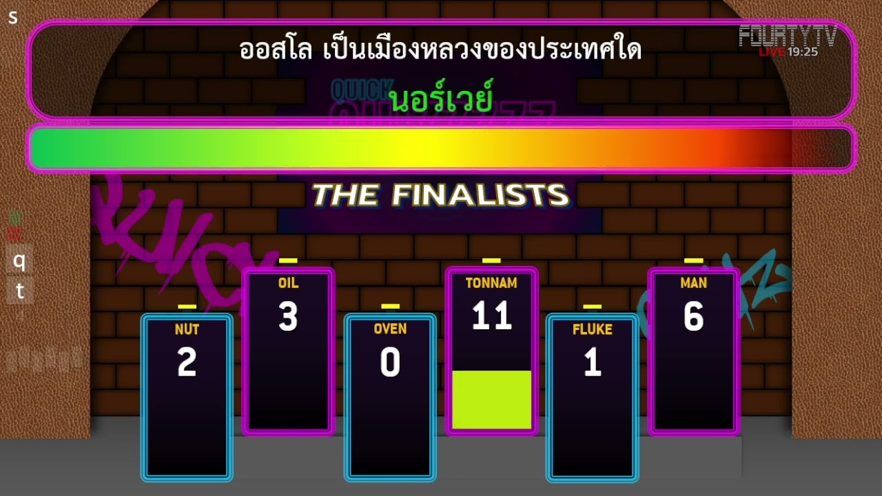 Quick Quiz EP 23 The Finalists Round YouTube Quick Quiz EP 23 The Finalists Round YouTube