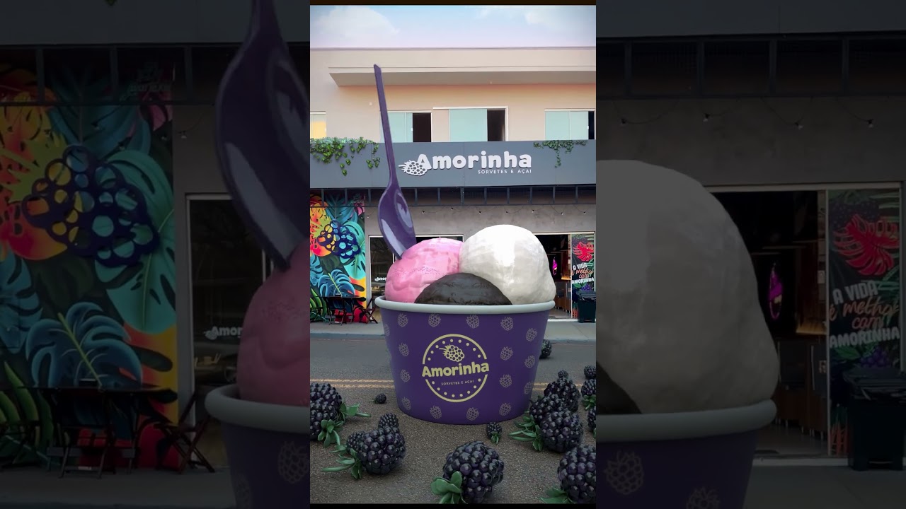 VFX/FOOH 3D to Amorinha Ice Cream Store