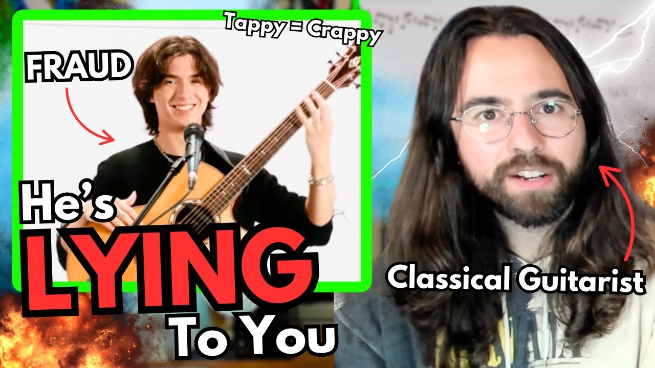 EXPOSING Marcin's FAKE Tappy Guitar Playing