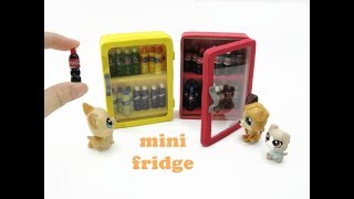 DIY Miniature Doll Mini Size Soft Drinks Fridge Freezer screenshot 2