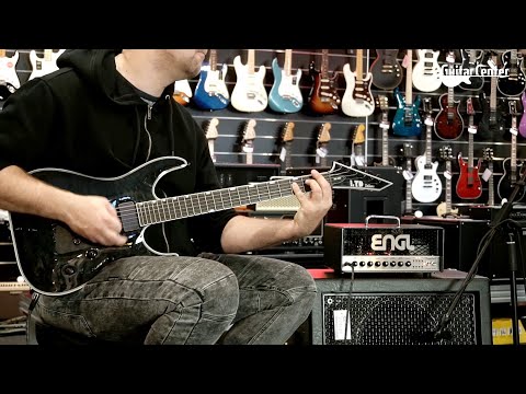 Электрогитара LTD MH-1001NT (See Thru Black), видео 2