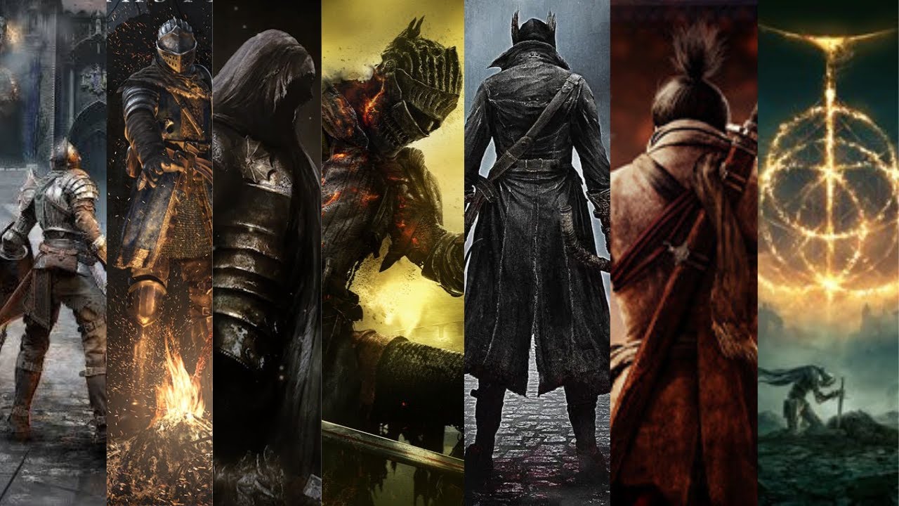 RANKING All FromSoftware SOULS GAMES - YouTube