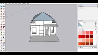 🔴 HOW TO MAKE HOME DESIGN SIZE 6X5 M IN SKETCHUP SIMPLE MINIMALIST | PART 6 screenshot 2