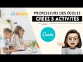 5 exemples de ressources à créer avec Canva pour les professeurs des écoles (entre autres !)