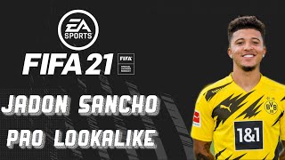 FIFA 21 | Jadon Sancho Pro Lookalike | Pro Clubs