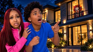 We Cant Believe The CREEPY CLOWN Came Into OUR HOUSE!
