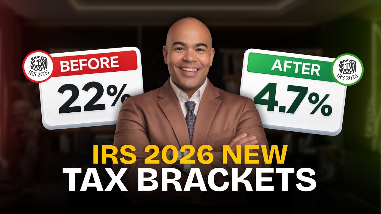 New 2026 IRS Tax Brackets Explained | Pay Less Taxes! - YouTube