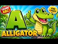 Phonics Song 2 with TWO Words in 3D - A For Airplane - ABC Alphabet Songs with Sounds for Children's