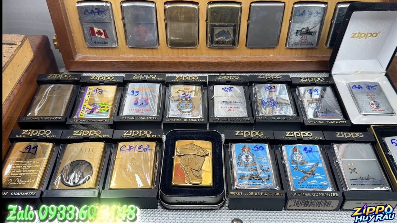 Lô 35 Cây Zippo Đẹp Giá Thanh Lý Cuối Năm Thu Hồi Vốn Ae Mua Nhanh Kẻo Hết #zippohuyrau #thinhhanh 