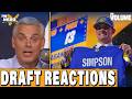 NFL Draft REACTIONS: Ty Simpson to Rams SHOCKER, Chiefs &amp; Eagles TRADE UP | THE HERD