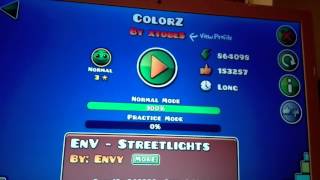 ColorZ ( geometry dash levels )