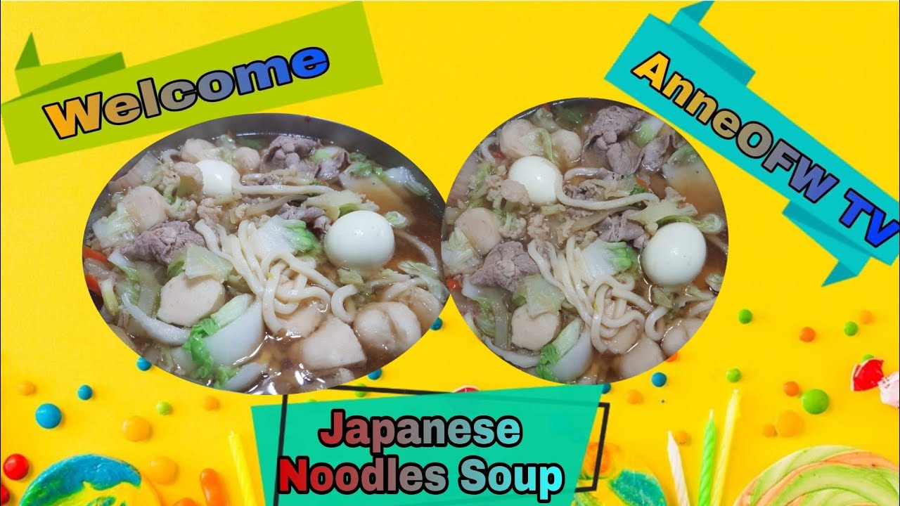 Japanese Noodles Soup CNY Hotpot 2021 YouTube
