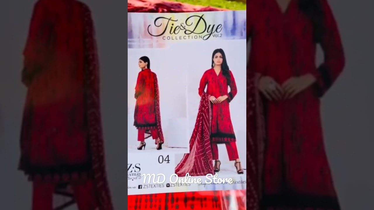 TIE & DYE Lawn Collection Vol-02*By ZS Textiles on MD Online Store