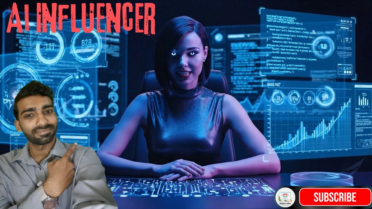 Make Your Own Ai Social media Influencer || Faceless Videos || By Bright Code Productions || in Urdu