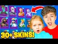 1 KILL = 5 NEW SKINS FOR 5 YEAR OLD SISTER AND FAZE H!GHSKY! *InSaNe*