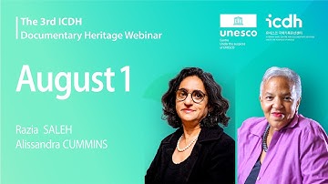DAY 1 - The 3rd ICDH "Documentary Heritage" Webinar – (August 1, 2023)
