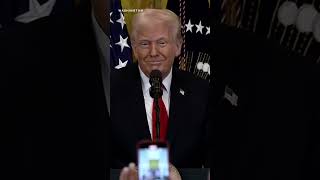 Trump touts executive order on gender policy during Women's History Month celebration