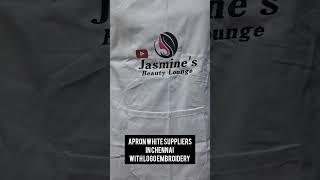Apron White Suppliers In Chennai With Logo Embroidery