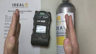 Msa Altair 5X Calibration And Bump Test Guide