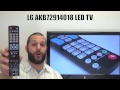 LG AKB72914018 Remote Control - www.ReplacementRemotes.com