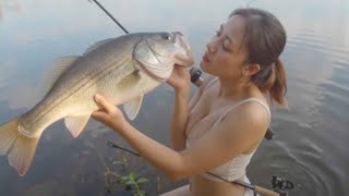 Fishing Every Day – A Girl’s Life on the Lake with Big Catches!